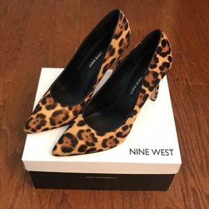 Nine West Tatiana Pointed Toe Pumps Multi Pony